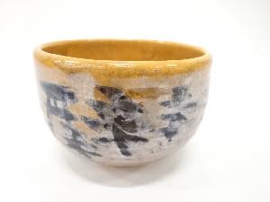 銀彩　樹木　茶碗